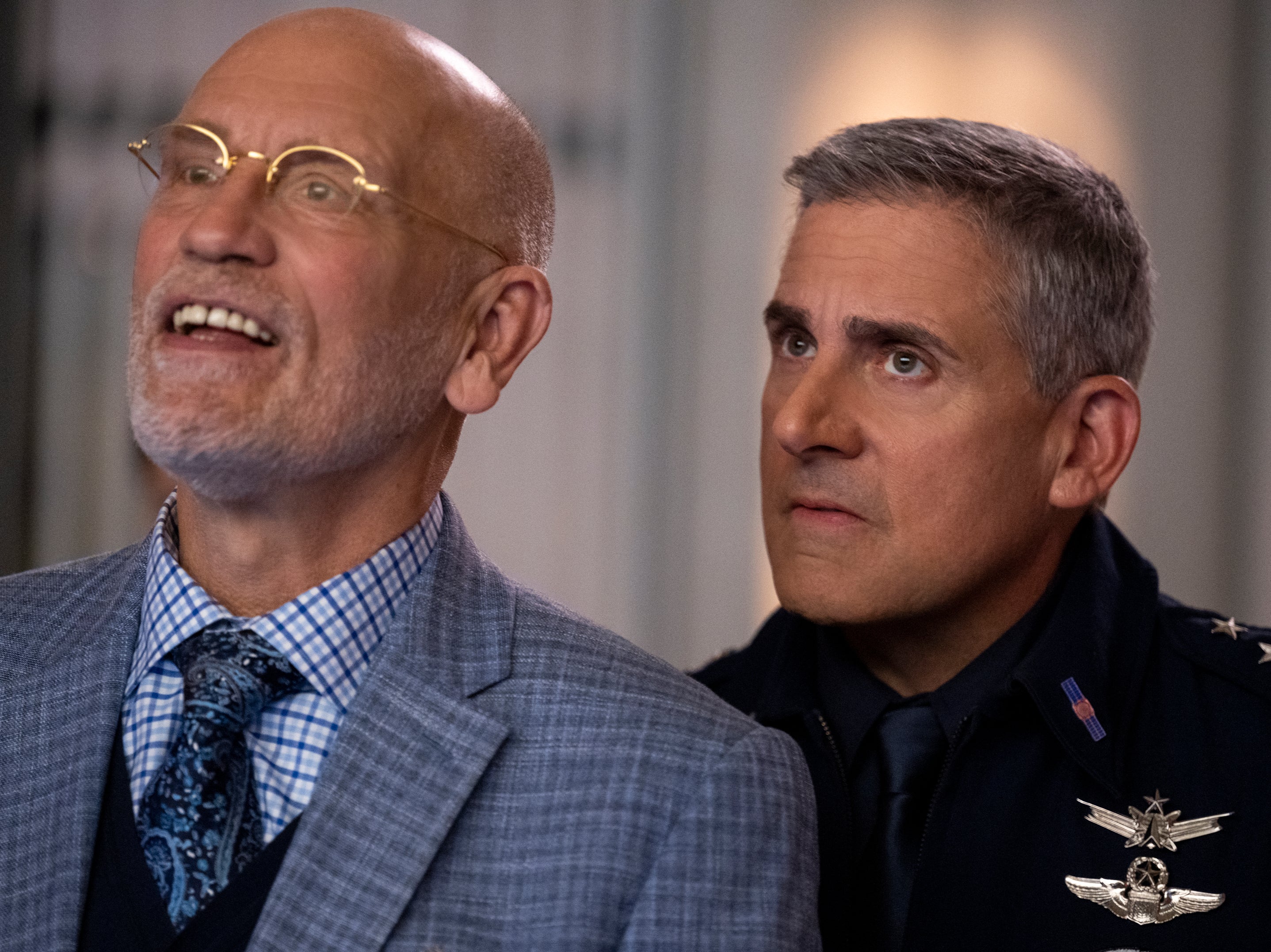 Failure to launch: John Malkovich and Steve Carell return in the second season of the underwhelming ‘Space Force'