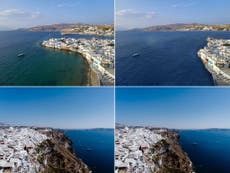 Images reveal how coastal erosion could dramatically change Greece landscape