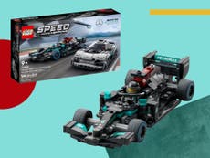 Mercedes and Lego launch F1 set inspired by Lewis Hamilton’s 2021 car
