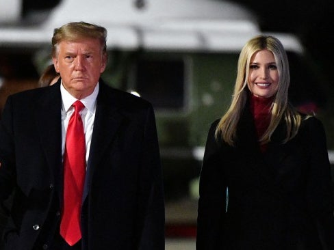 Donald Trump and his daughter Ivanka Trump