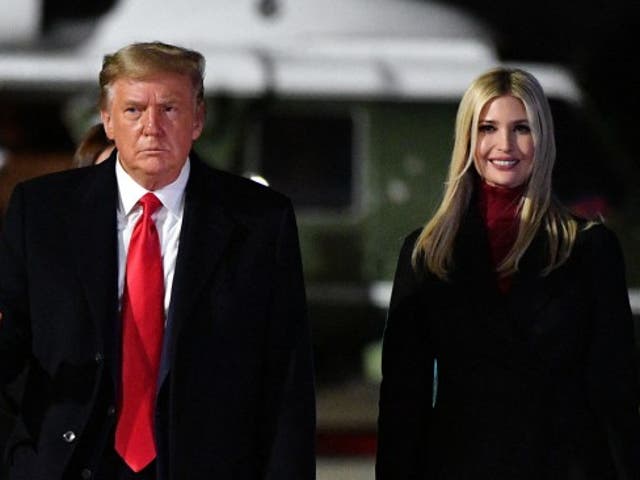 Donald e Ivanka Trump