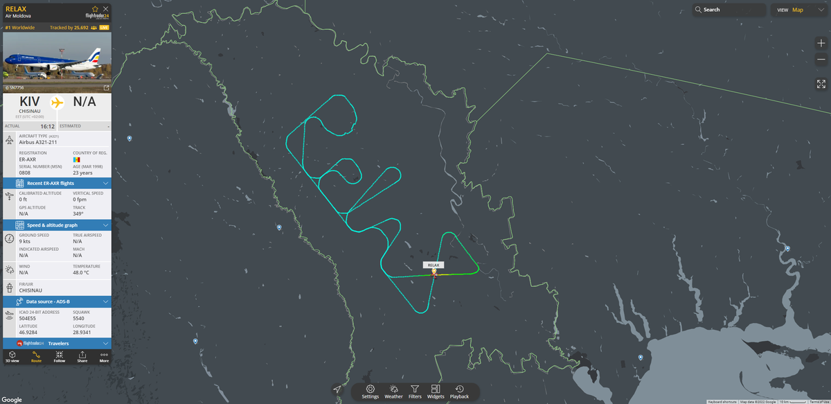 Passenger plane draws &lsquo;relax&rsquo; with flight path near Ukrainian border