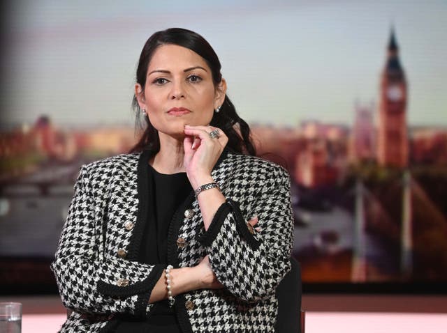 Priti Patel has launched a crackdown on ‘golden visas’ (Jeff Overs/PA)