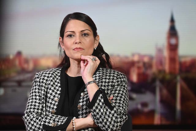 Priti Patel has launched a crackdown on ‘golden visas’ (Jeff Overs/PA)
