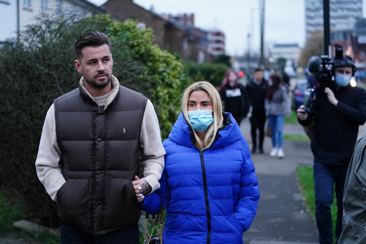 Katie Price&rsquo;s fiance charged with using threatening or abusive behaviour