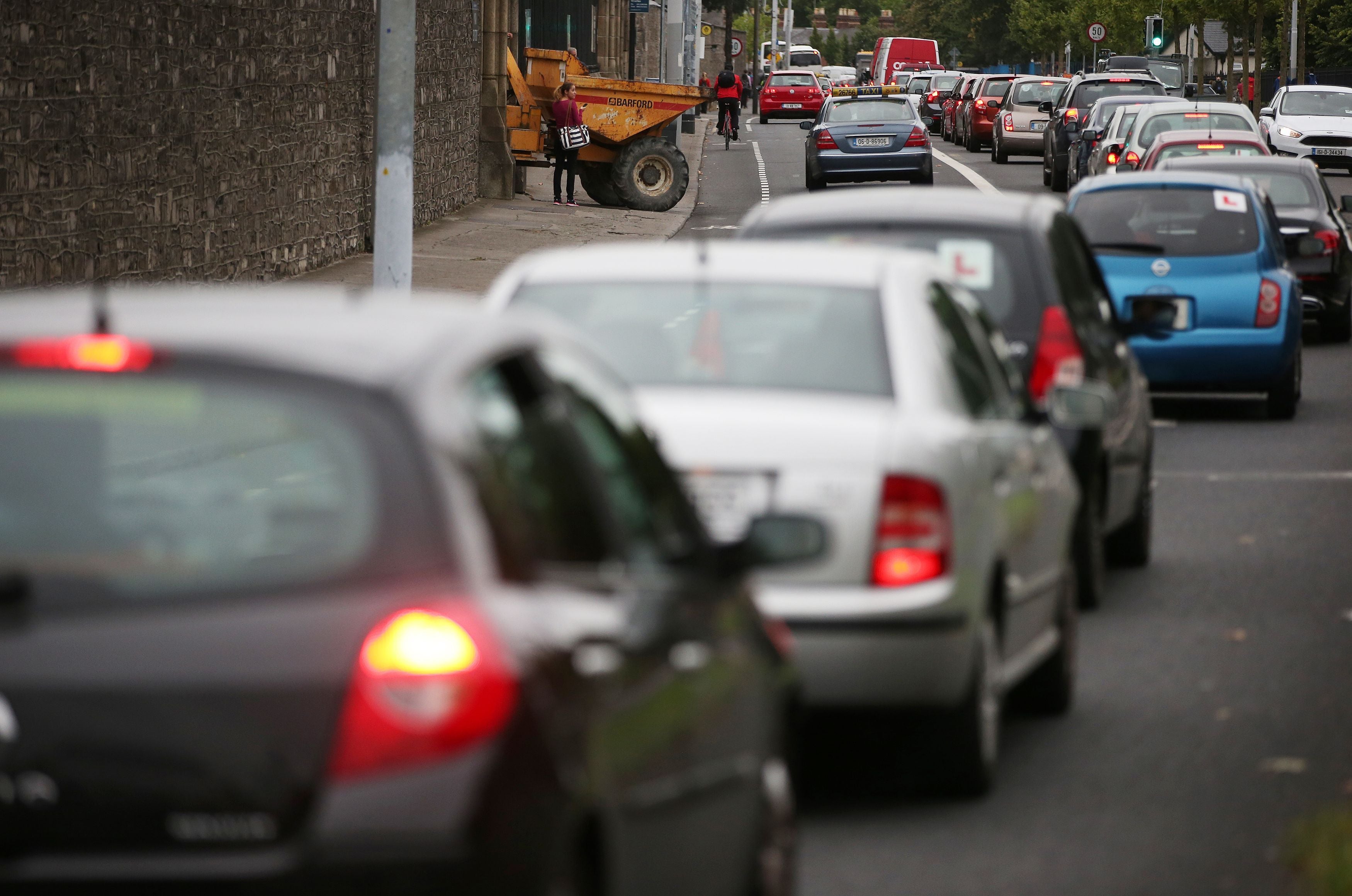 Traffic in Dublin (Brian Lawless/PA)