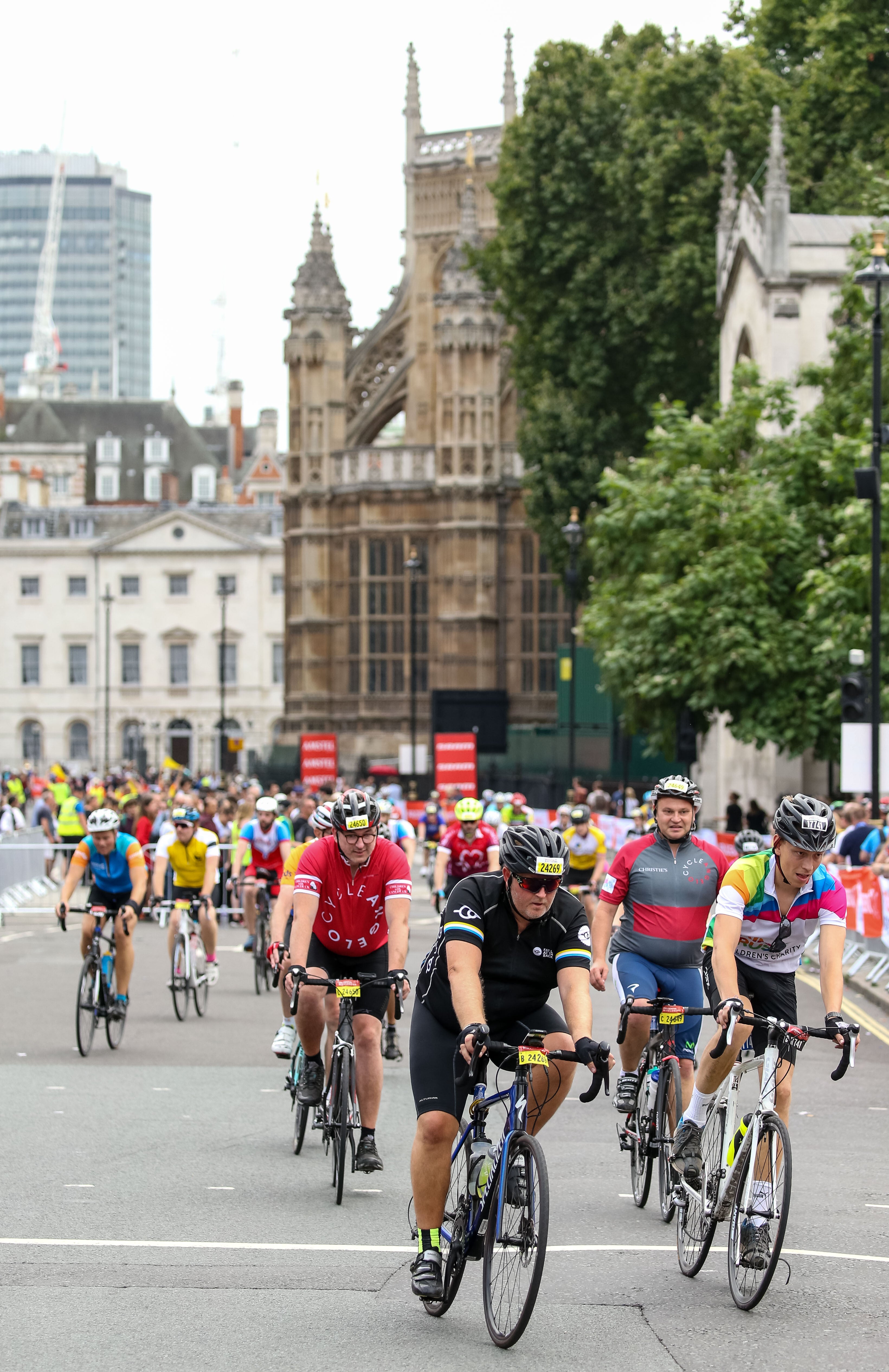 RideLondon was last held in 2019 (PA)