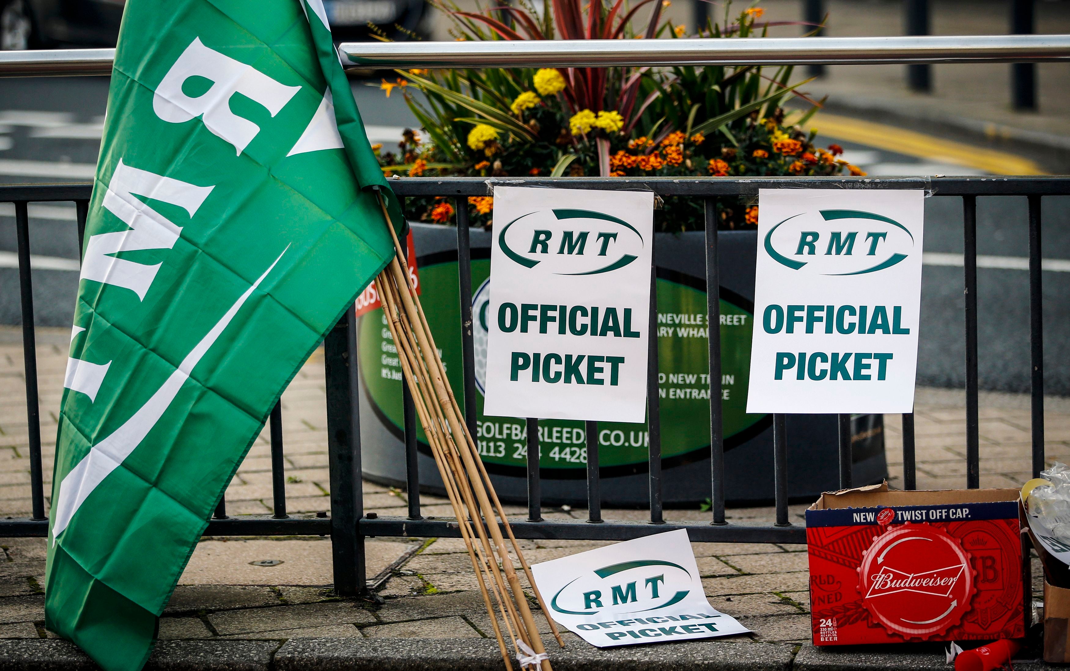 The RMT is going ahead with three separate strikes this weekend (Danny Lawson/PA)