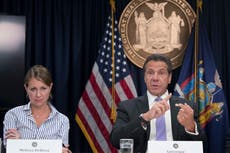 Cuomo sued by NY trooper, saying he sexually harassed her