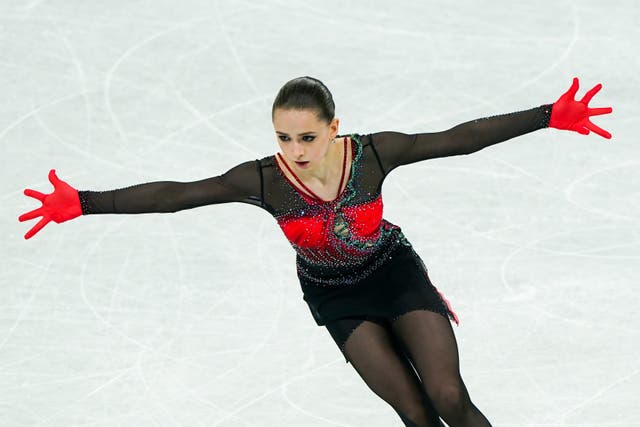 IOC president Thomas Bach has launched an extraordinary attack on the team behind Kamila Valieva (Andrew Milligan/PA)