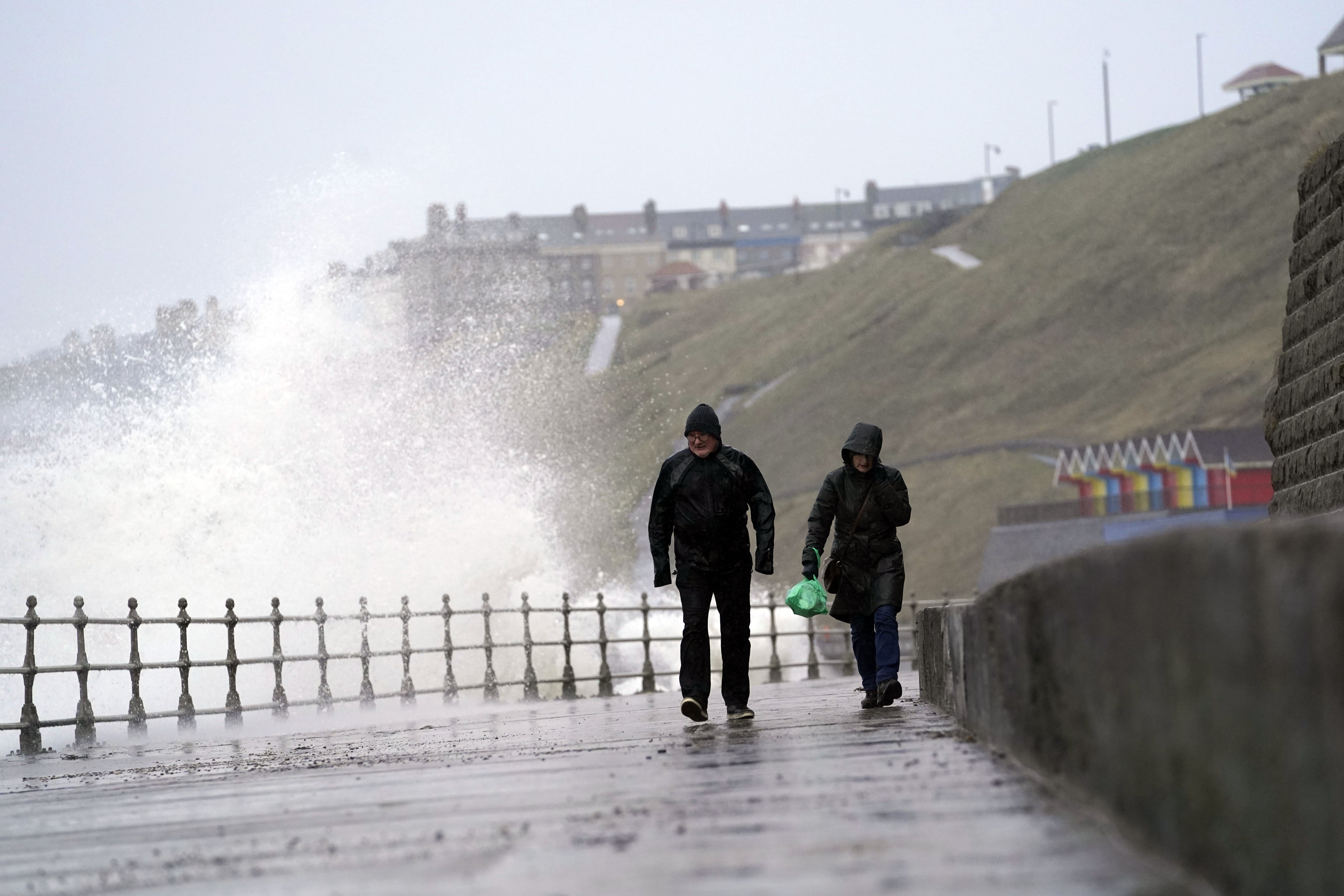 People were urged to stay indoors on Friday (Danny Lawson/PA)