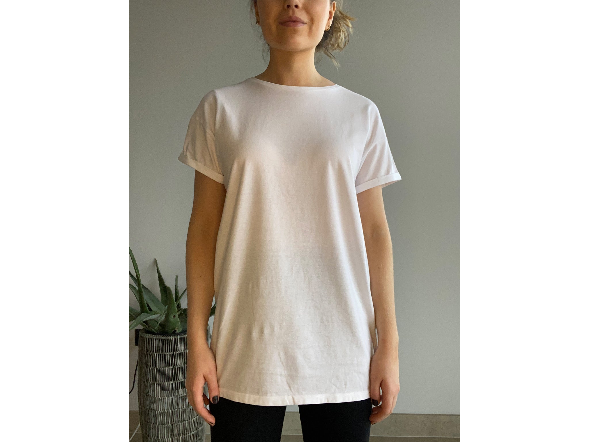 ONLY T-shirt discount 56% White 38                  EU WOMEN FASHION Shirts & T-shirts Combined 