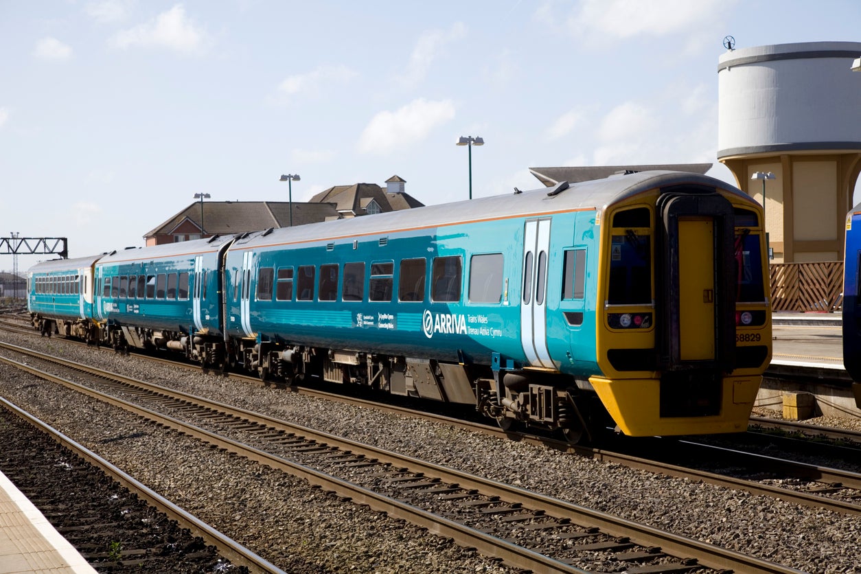 Train services are cancelled throughout Wales today