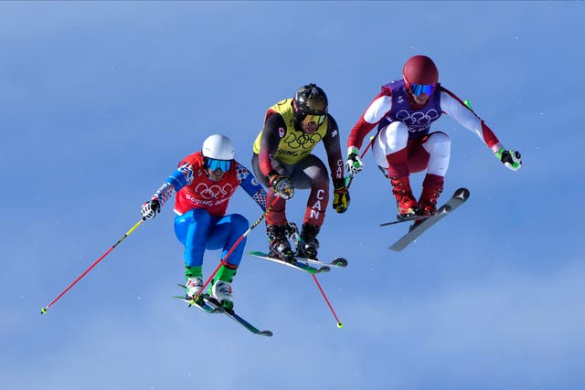 APTOPIX Beijing Olympics Freestyle Skiing