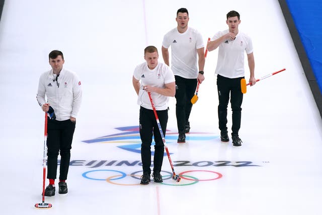 Bruce Mouat will lead Great Britain into Saturday’s men’s curling final (Andrew Milligan/PA)