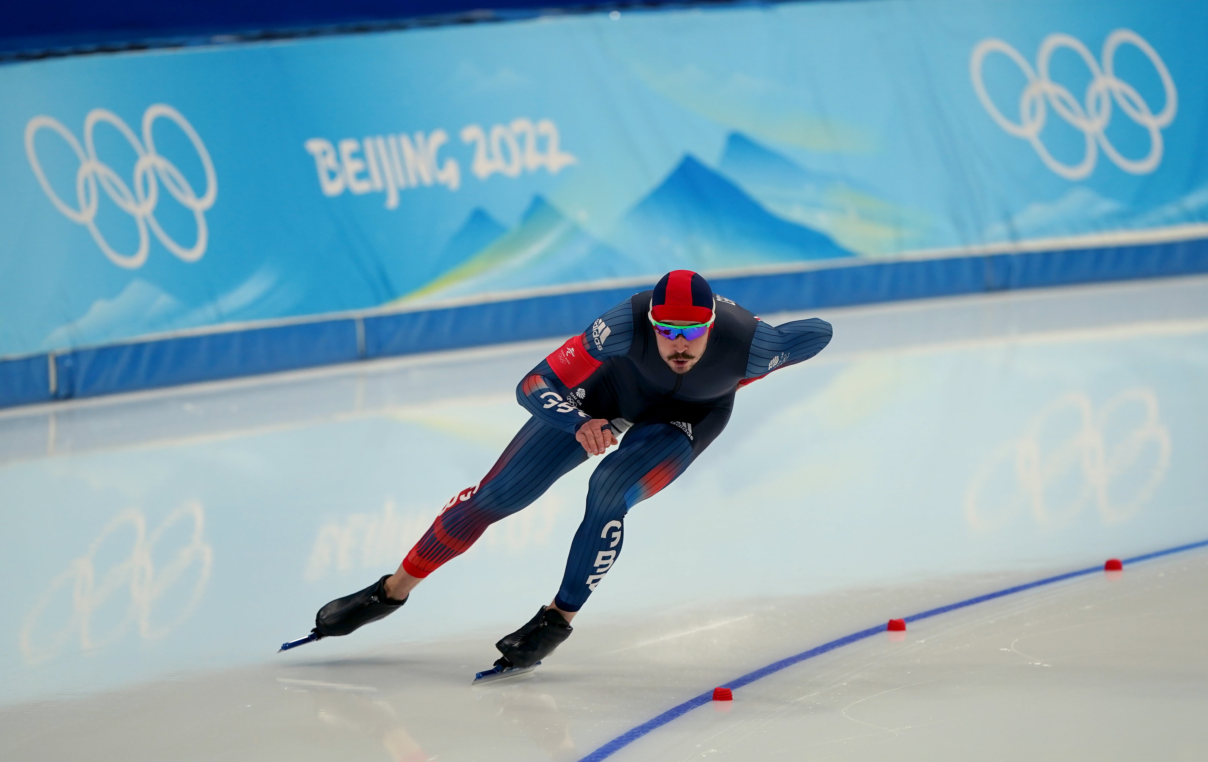 Cornelius Kersten finished ninth in the men’s 1000m speed-skating (Andrew Milligan/PA)