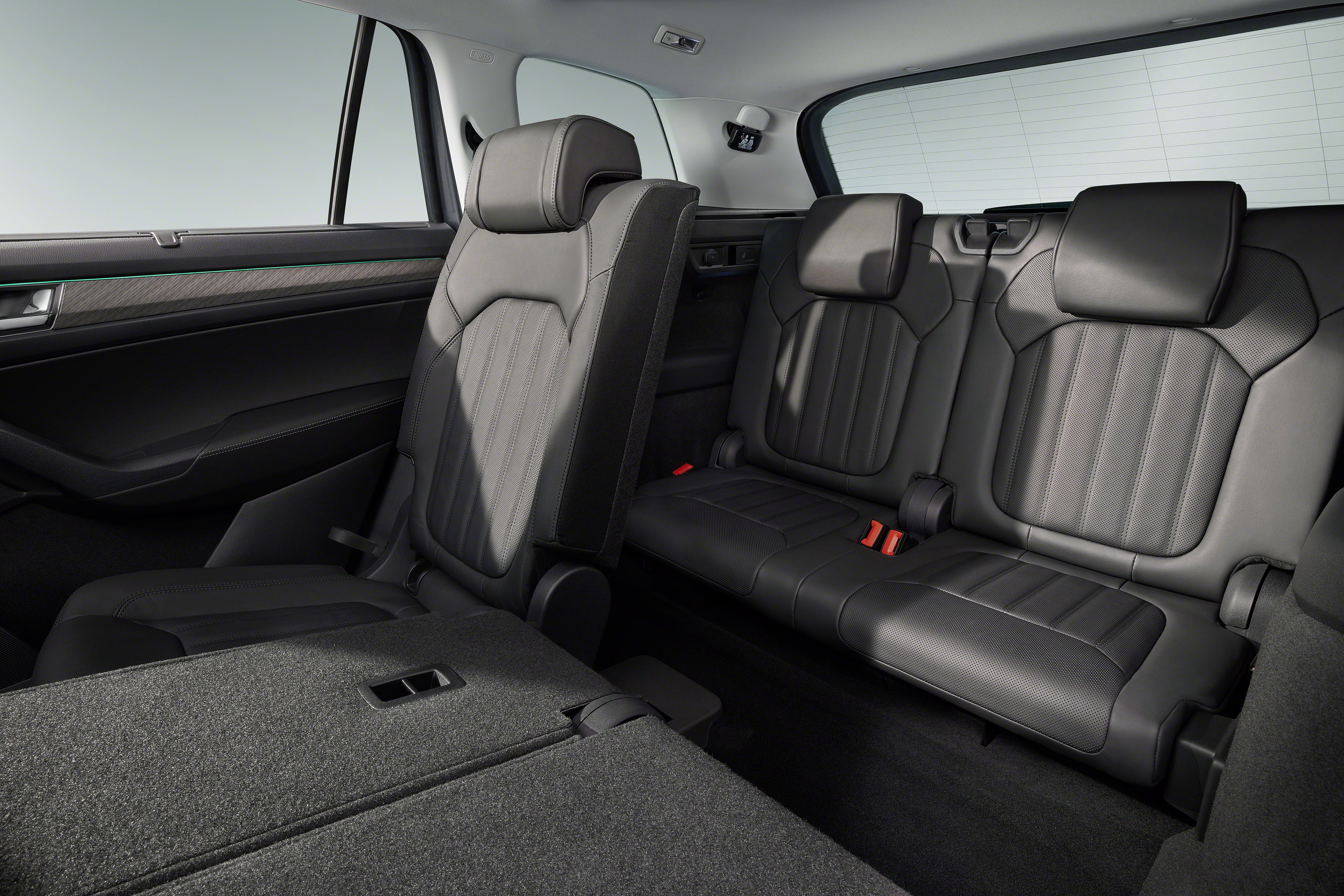 It’s perfectly comfortable in the rear seats, provided you’re below average height
