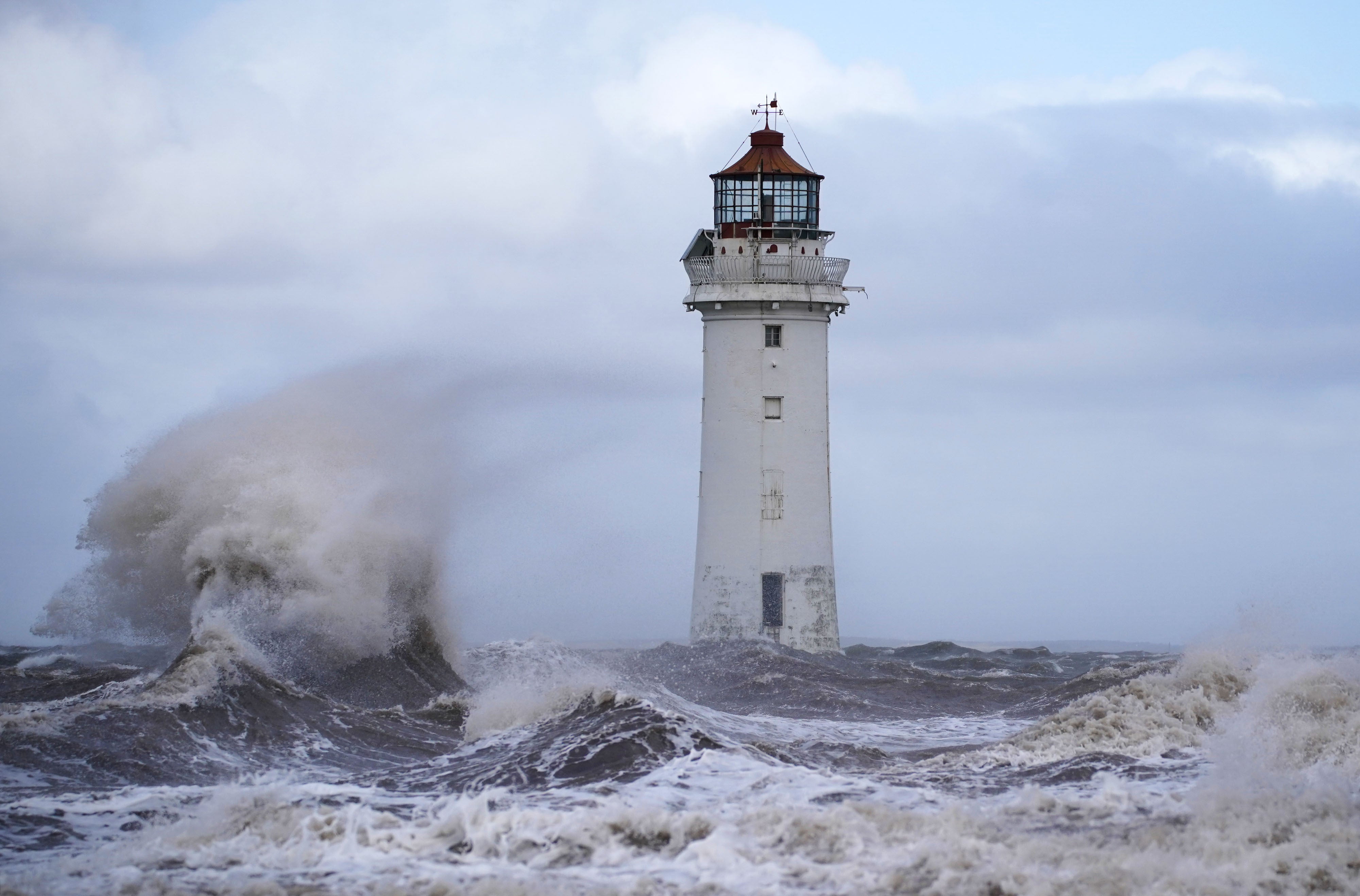 The light house at New Brighton, Merseyside (Peter Byrne/PA)