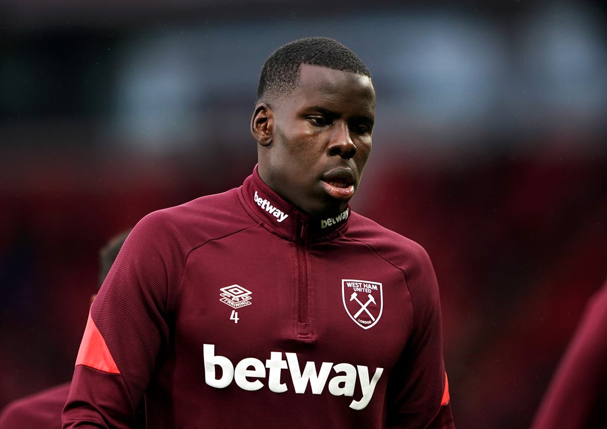 David Moyes tells Kurt Zouma to focus on football ahead of West Ham return