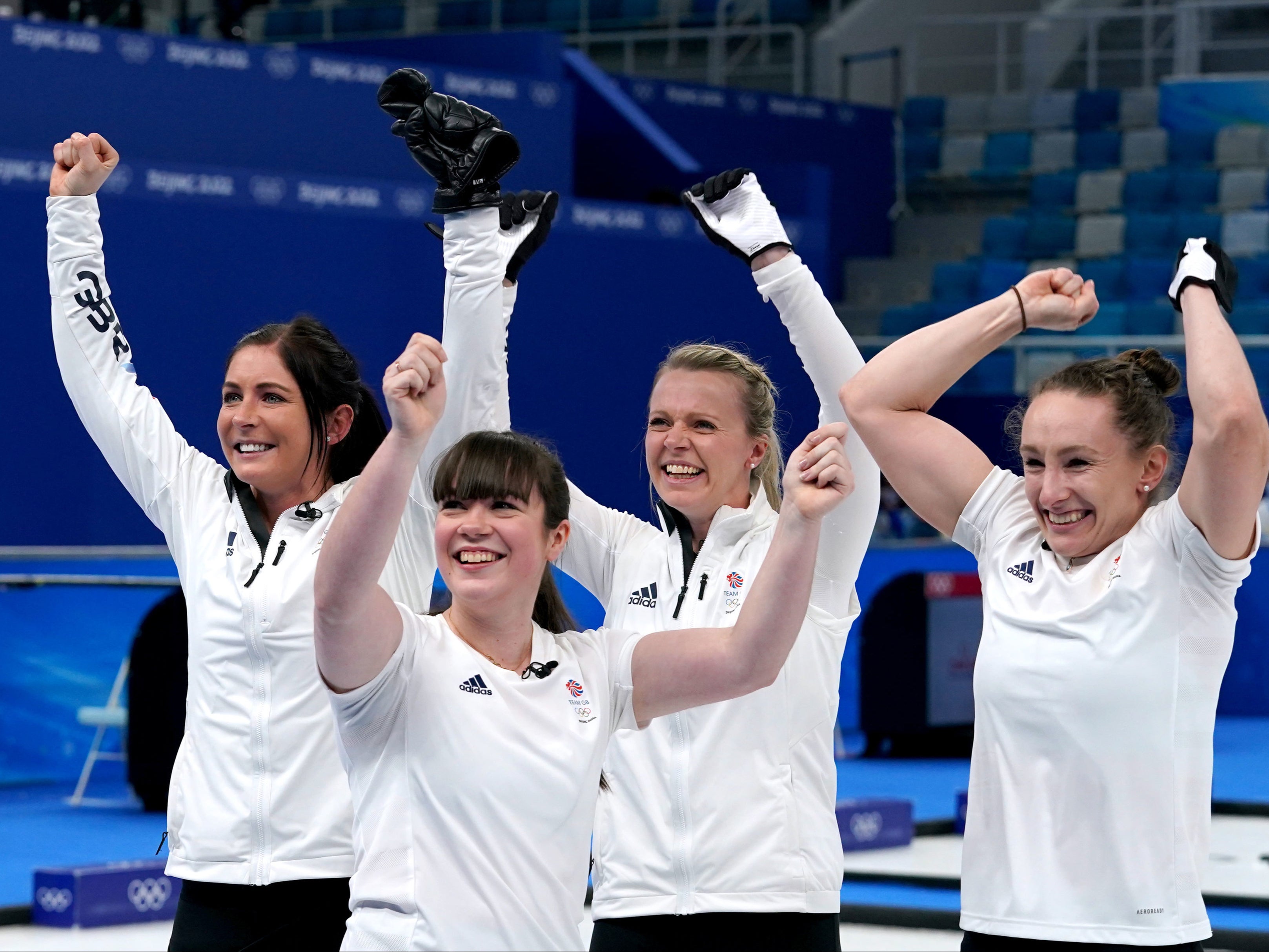 Great Britain are into the women’s curling final