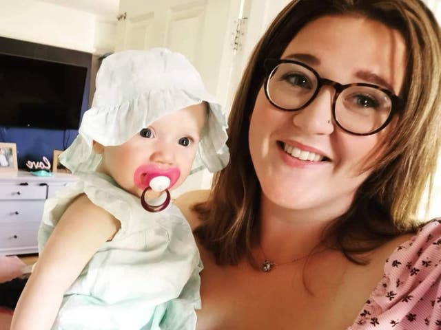 <p>Jess Seaton says a blood clot left her with long-term health issues which led to her using a crutch to walk for many years and developing post-traumatic stress disorder</p>