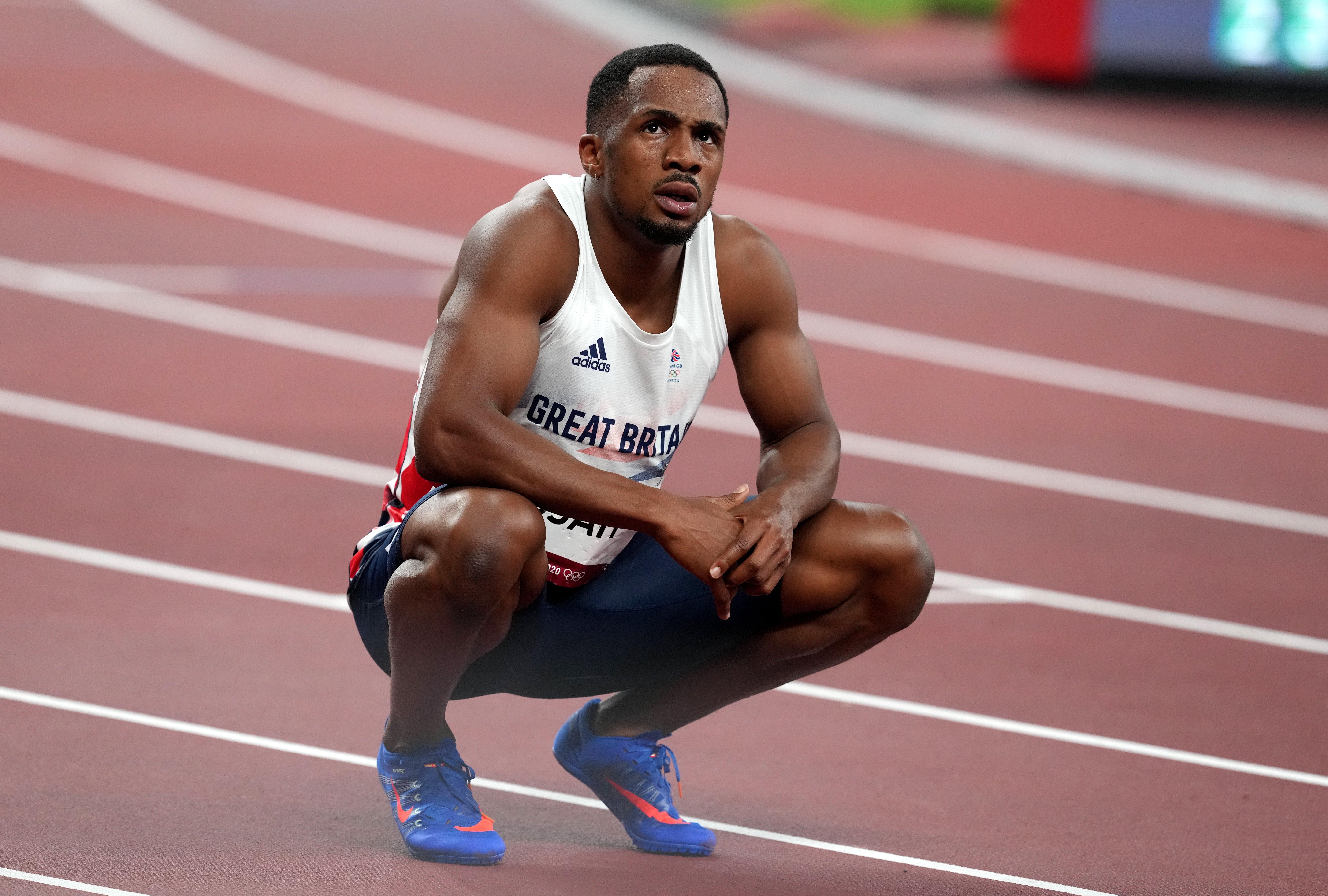 CJ Ujah was found to have breached doping rules (Martin Rickett/PA)