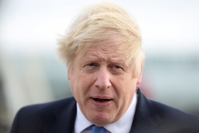 Prime Minister Boris Johnson has sent back his questionnaire to police about partygate (Carl Recine/PA)