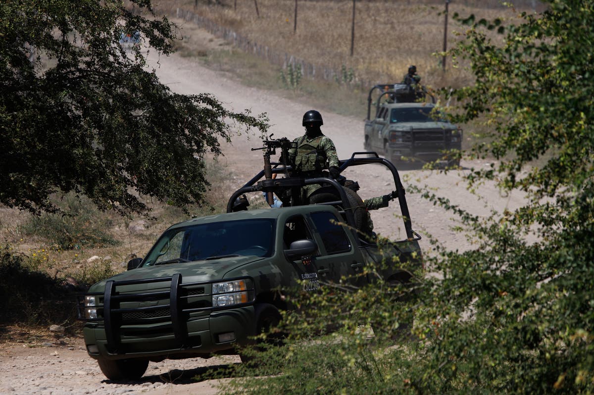 Mexican army sends anti-mine squads to cartel turf war zone Mexican army sends anti-mine squads to cartel turf war zone