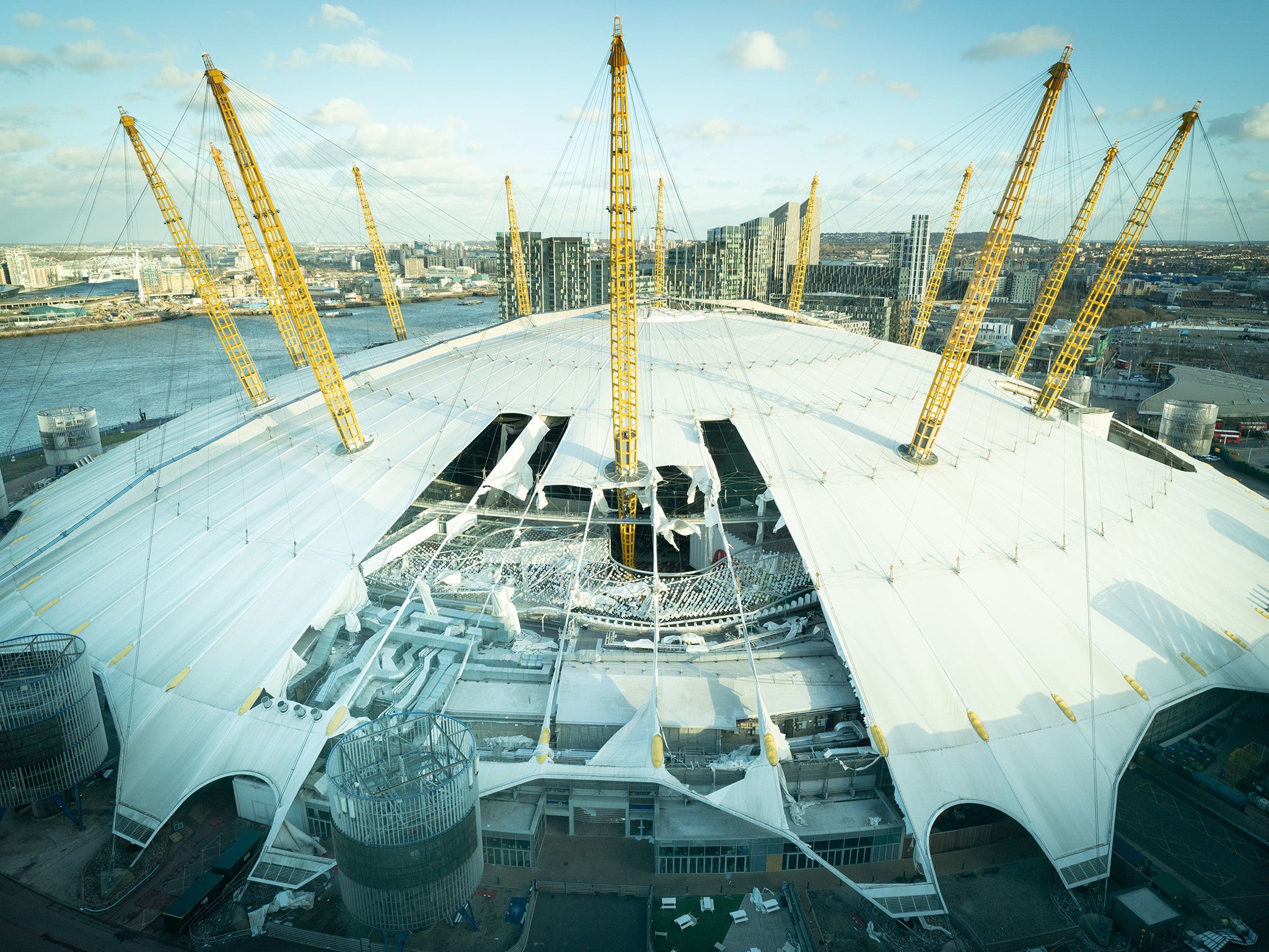 O2 Arena could be closed for weeks or months after former