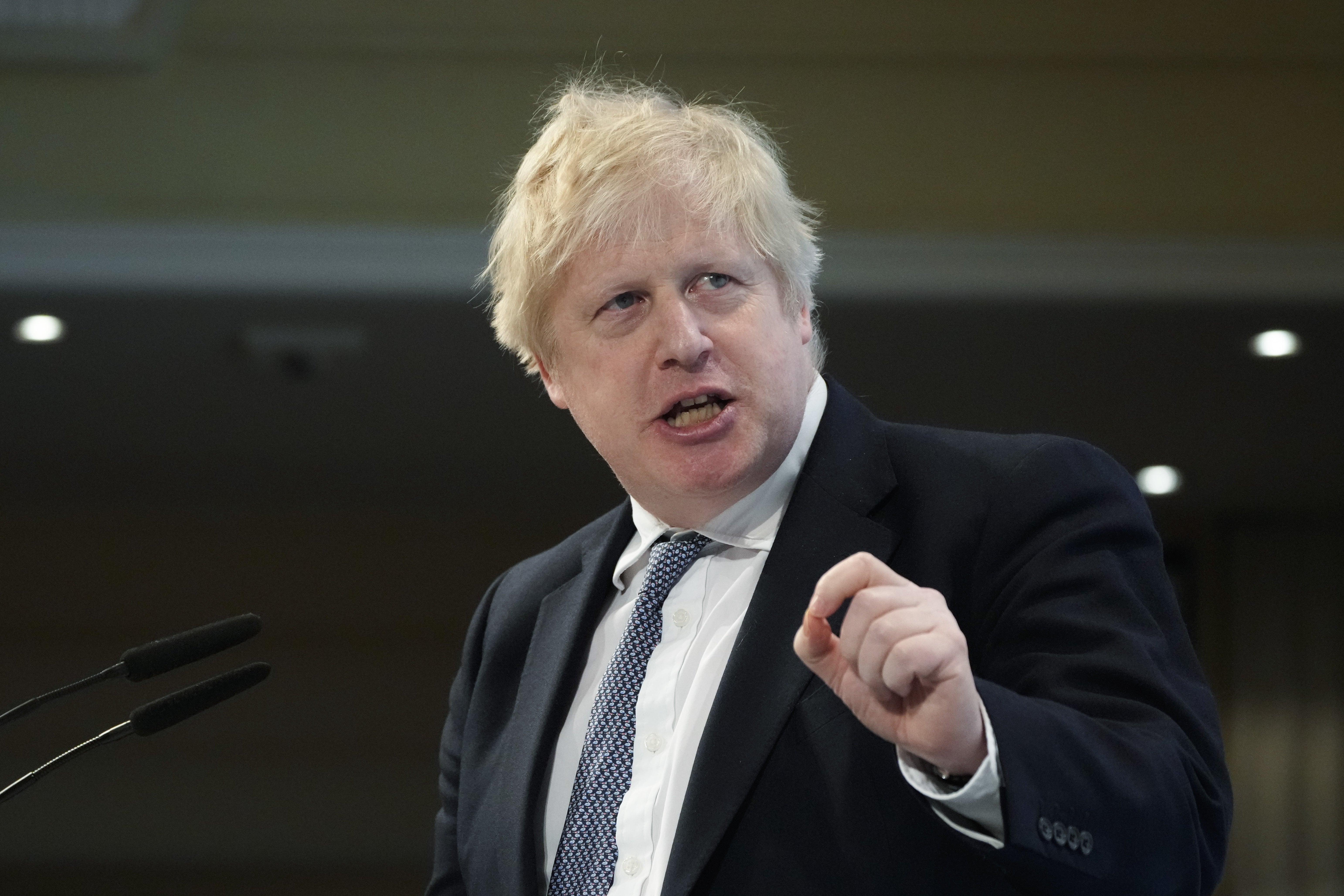 Prime Minister Boris Johnson has addressed world leaders at the Munich Security Conference regarding a possible conflict in Ukraine (Matt Dunham/PA)