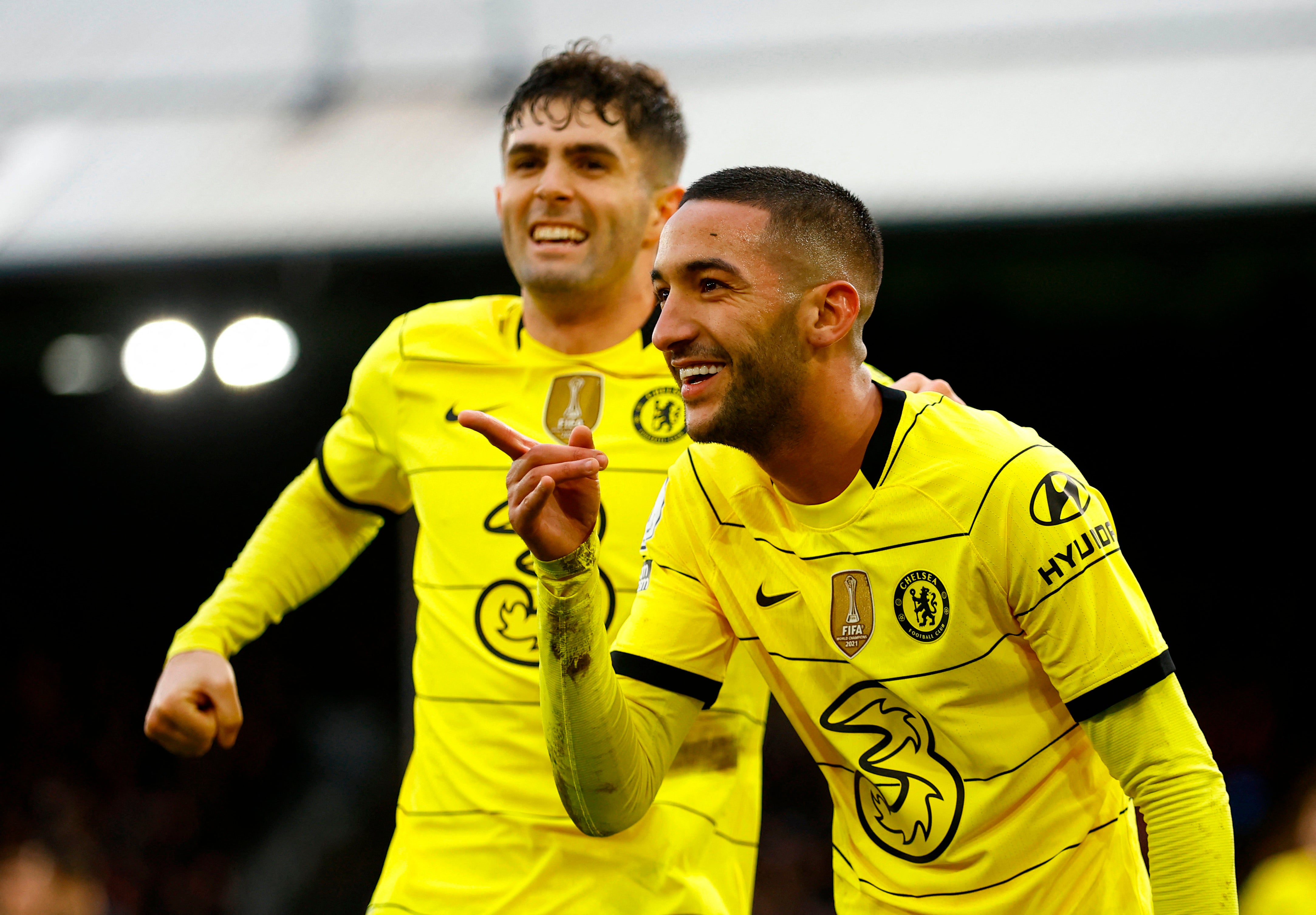 Crystal Palace vs Chelsea result. Late Hakim Ziyech goal earns Premier  League win | The Independent