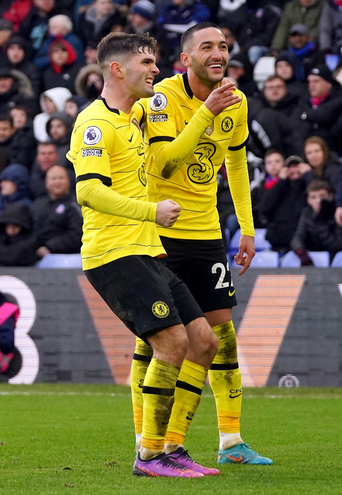 Hakim Ziyech strikes late as Chelsea snatch win at Crystal Palace Hakim Ziyech strikes late as Chelsea snatch win at Crystal Palace