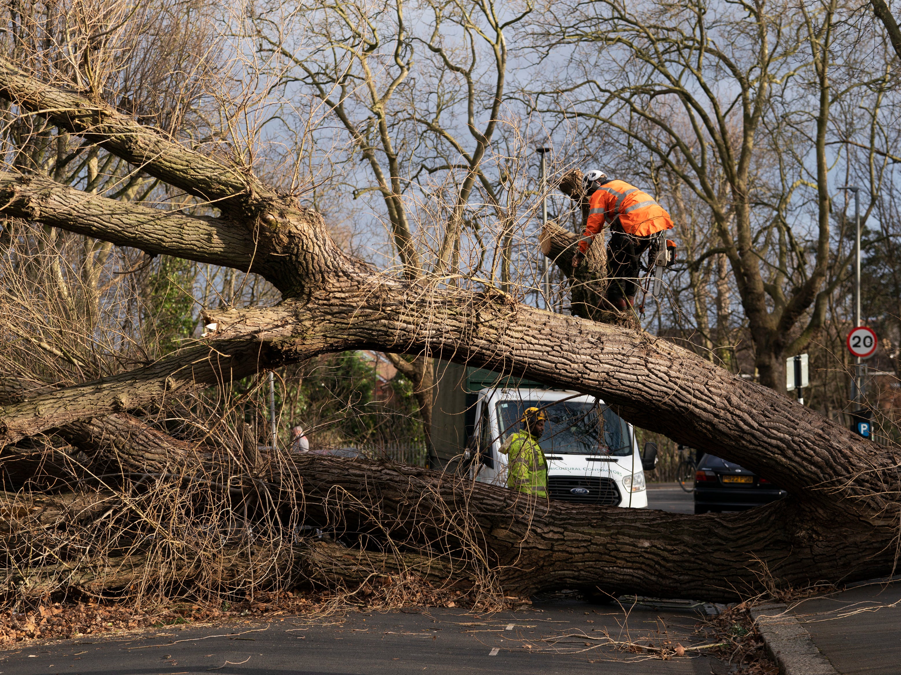 The wife of Irish council worker Billy Kinsella who died after being hit by a falling tree during Storm Eunice has paid tribute to the ‘extremely great husband and father'