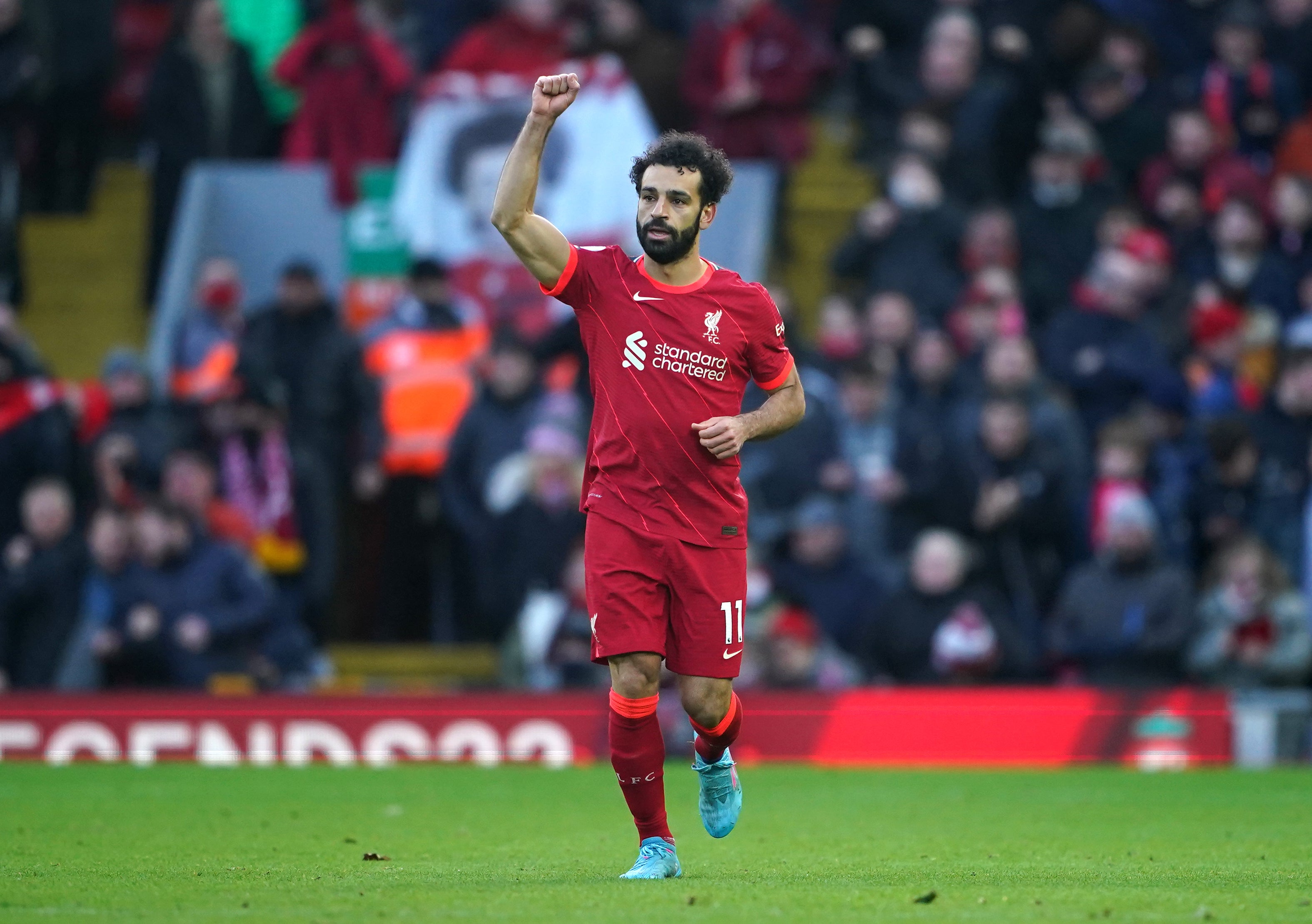 Mohamed Salah proud to reach 150goal landmark for Liverpool The
