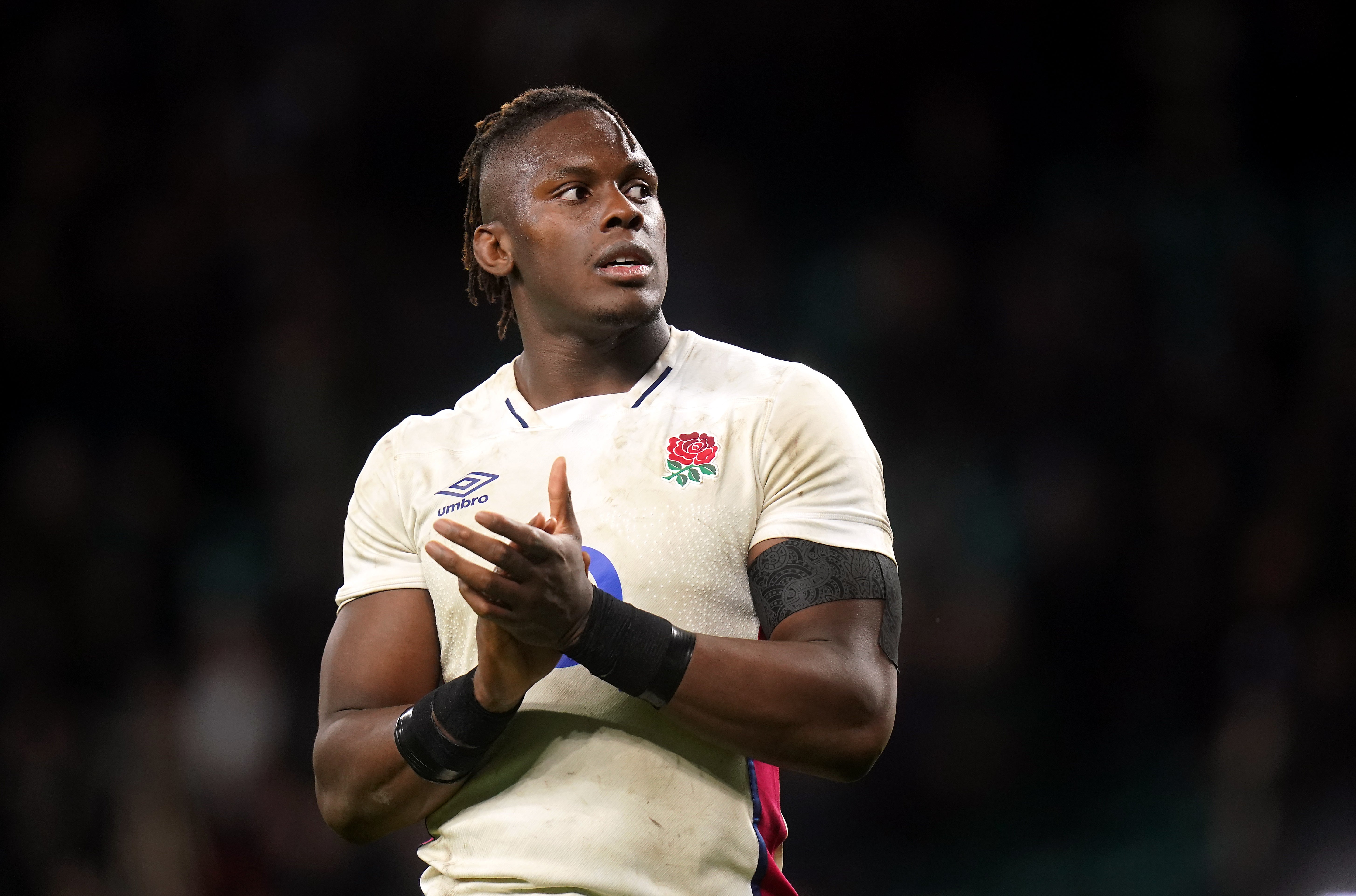 Maro Itoje would like to see rugby emulate the NFL when it comes to half-time entertainment (Adam Davy/PA)