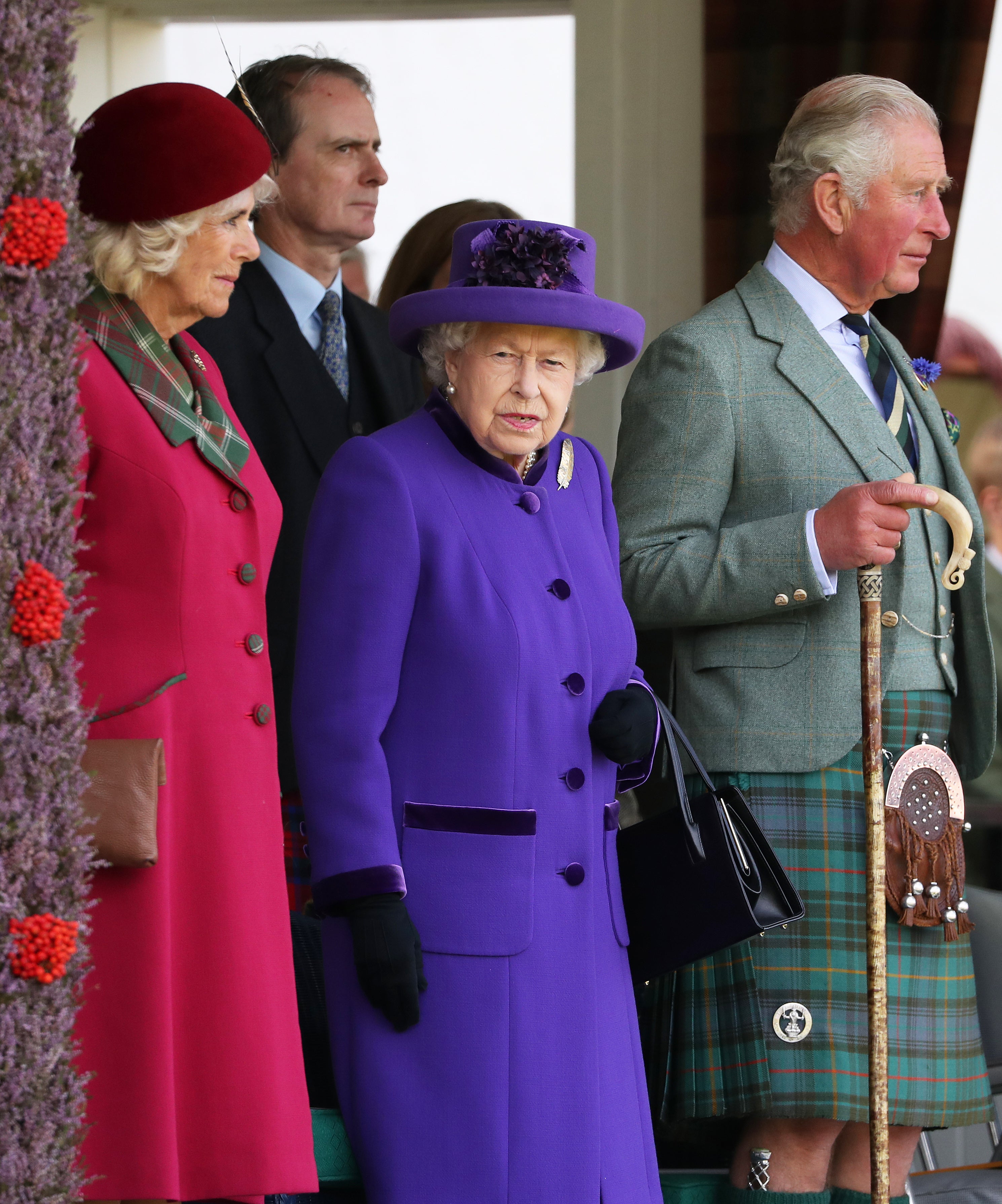 The Queen, the Prince of Wales and the Duchess of Cornwall (Andrew Milligan/PA)