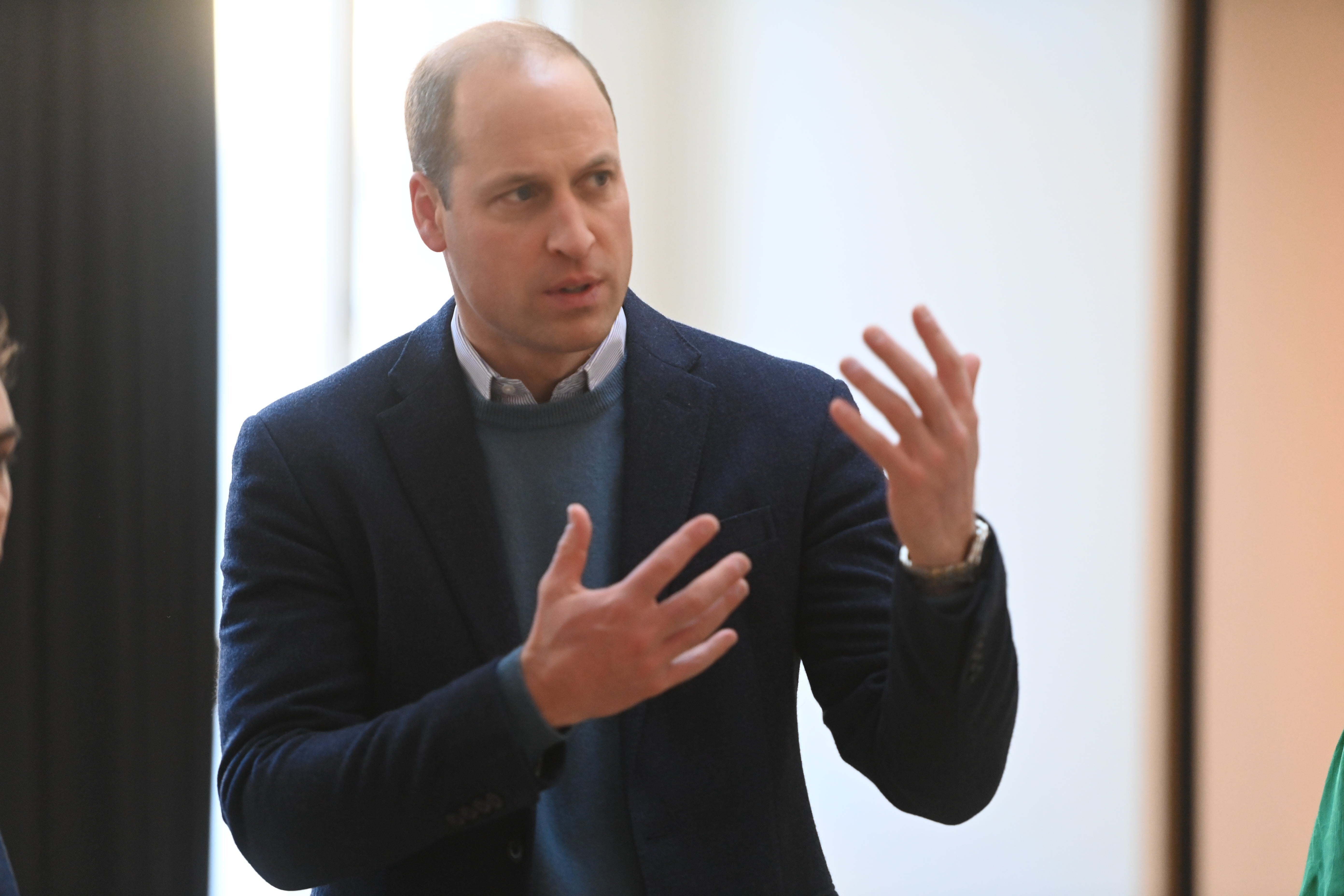 William caught Covid in April 2020 but kept it a secret (Paul Grover/Daily Telegraph/PA)