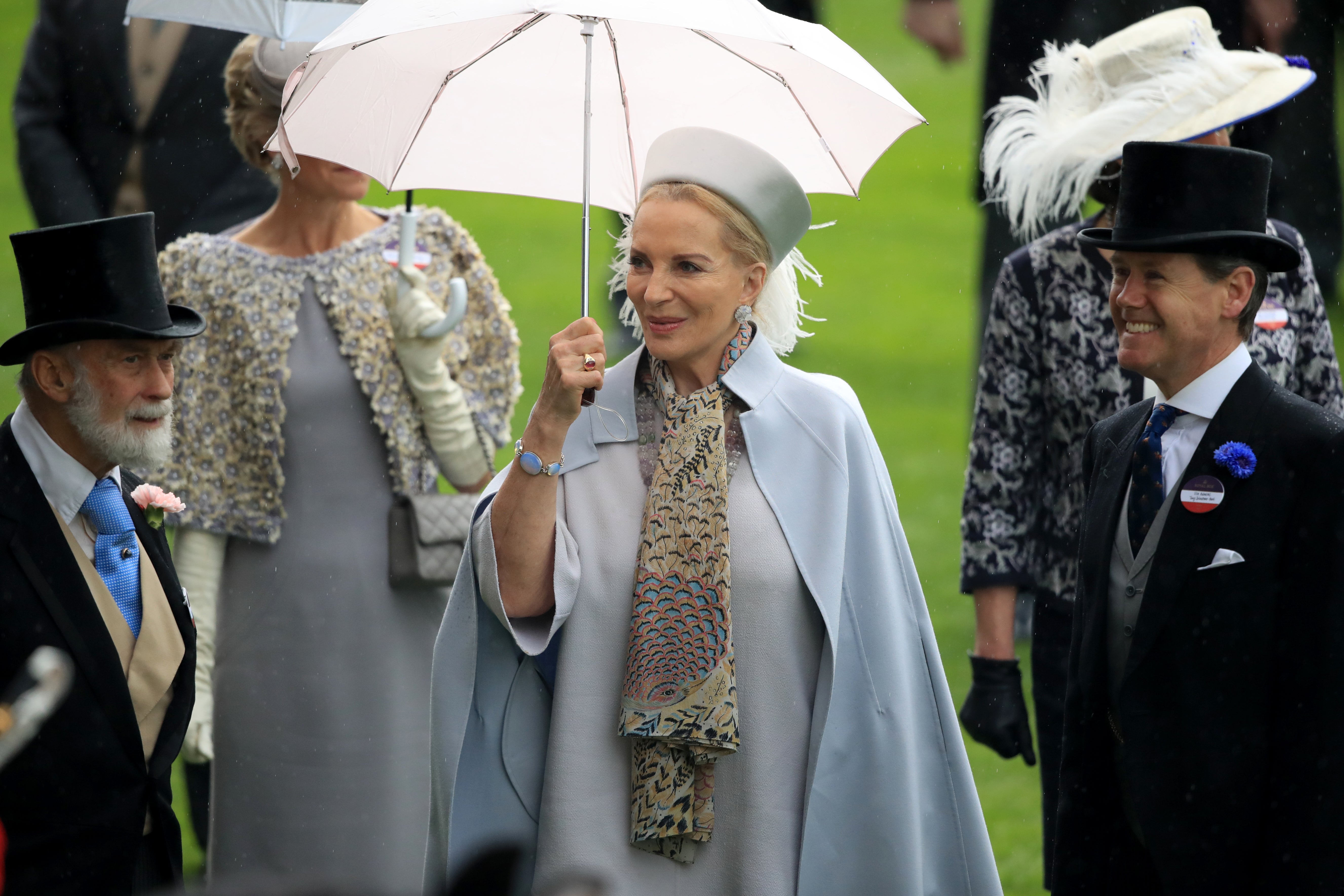 Princess Michael of Kent was badly affected by the virus (Adam Davy/PA)