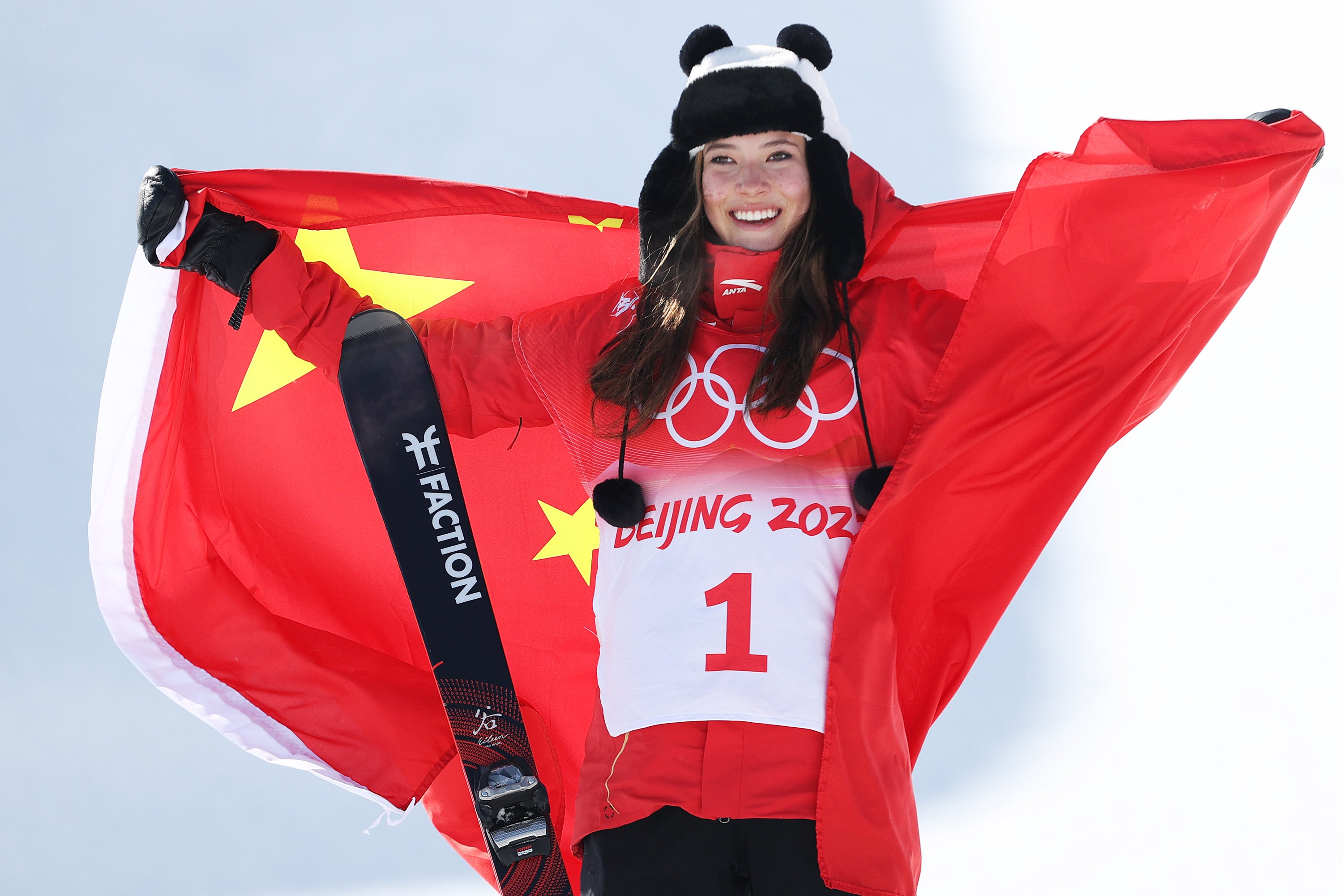 Eileen Gu won three medals for China and was a controversial face of the Games