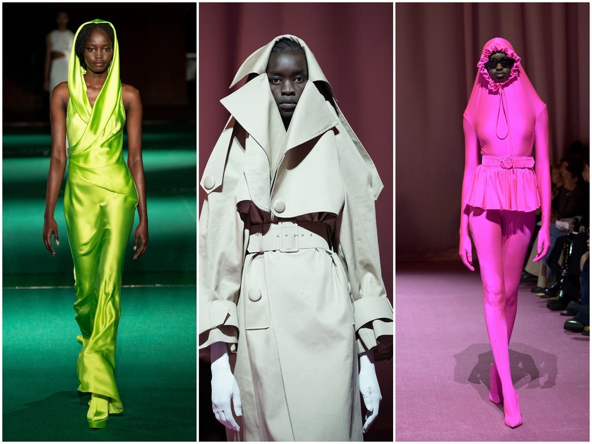 London Fashion Week: Hoods get a glam makeover at Halpern and Richard Quinn