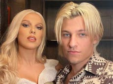 Millie Bobby Brown and Jake Bongiovi play dress-up as Barbie and Ken for her 18th birthday