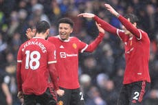Leeds vs Manchester United player ratings: Jadon Sancho stars to strengthen grip on Premier League top four 