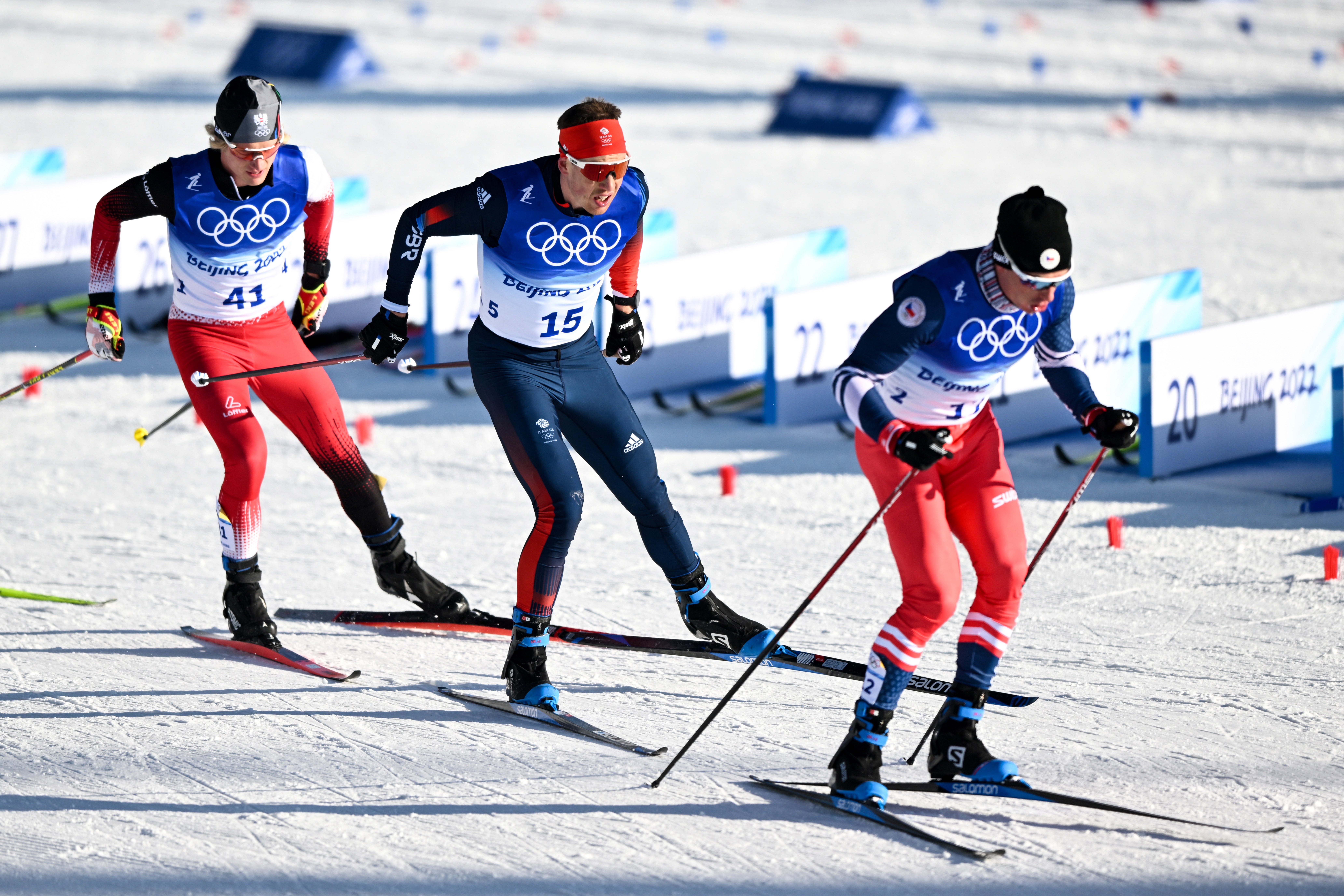 Great Britain’s Andrew Musgrave was infuriated by changes made to the cross-country skiing event (Henrik Schmidt via DPA/PA)