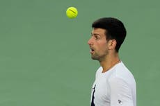 Novak Djokovic says he’s at his ‘peak’ returning to tour in Dubai