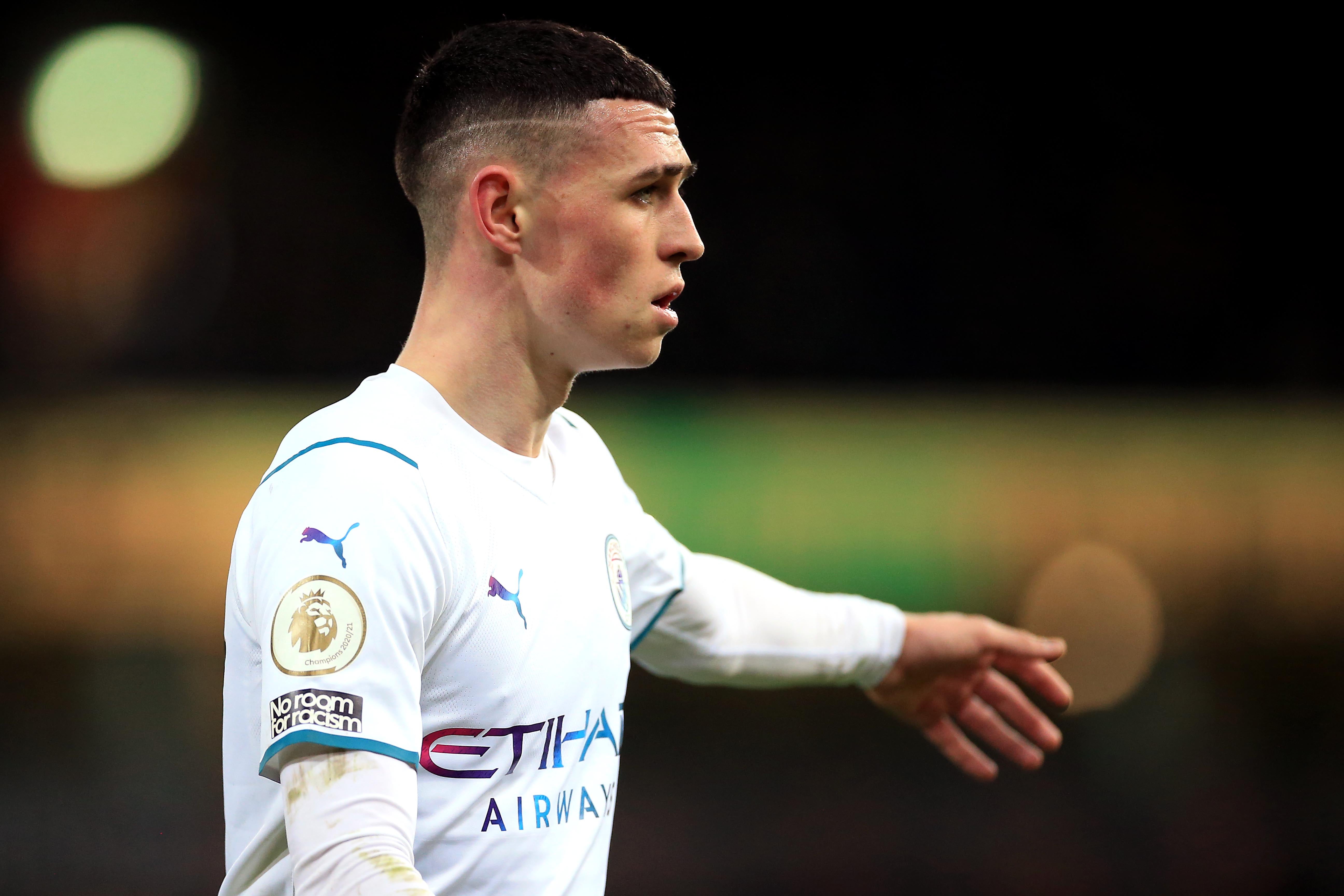 Phil Foden was harassed as he attended the event on Saturday night