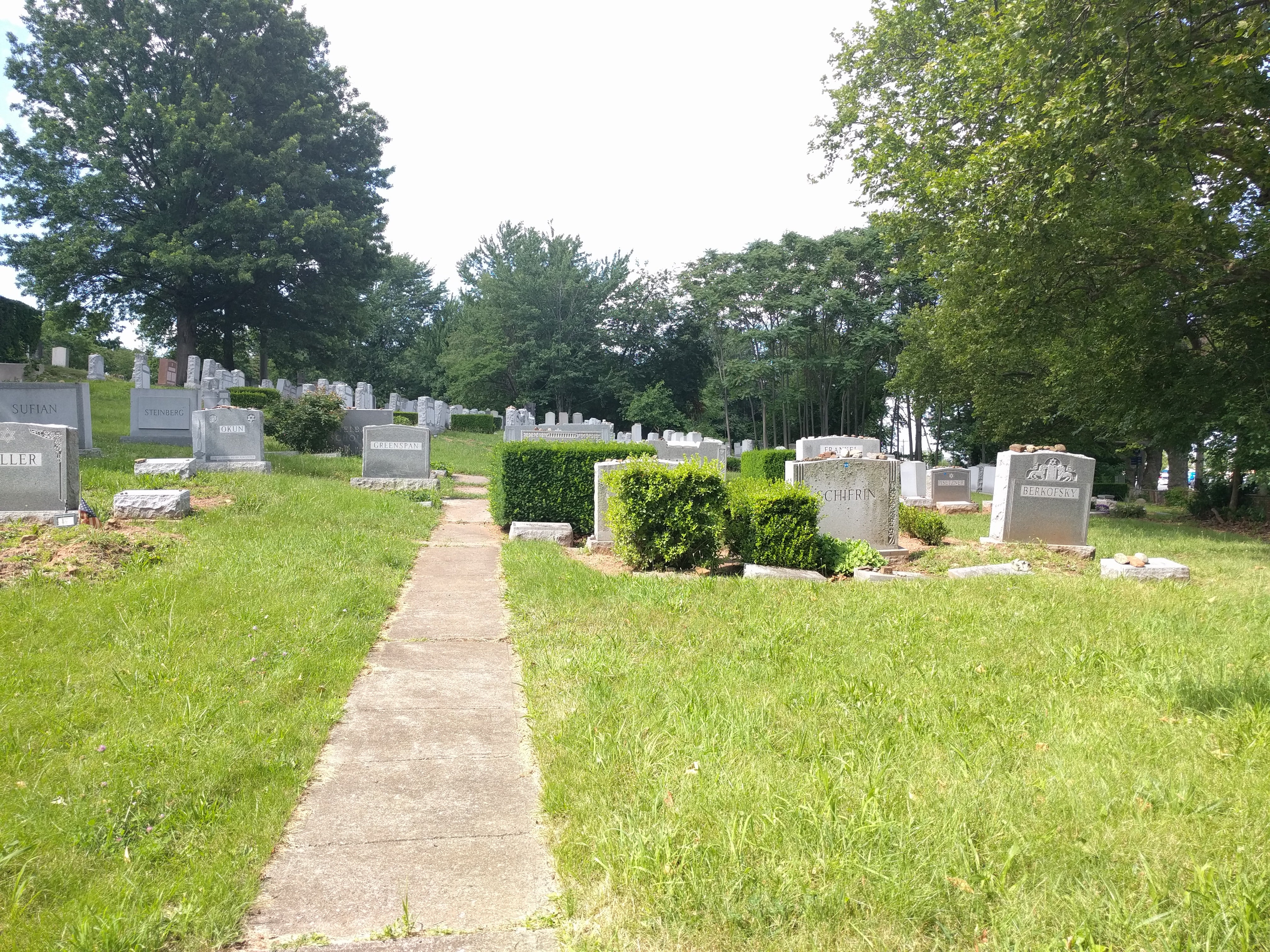 Baron Hirsch Cemetery in Staten Island, New York City.