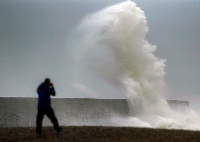 <p>Yellow weather warnings are in place for wind in parts of the UK on Friday </p>