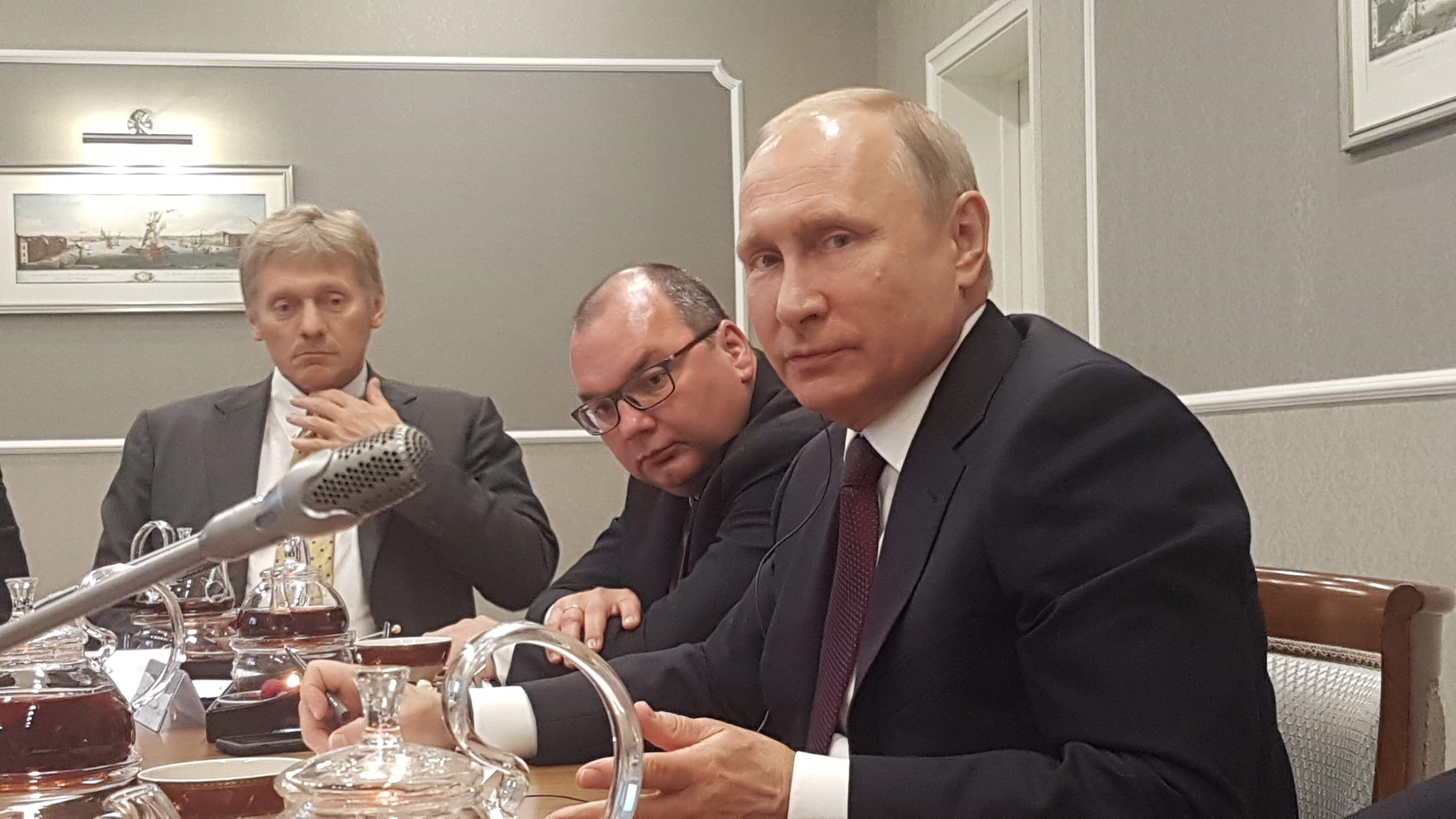 Russian President Vladimir Putin (Clive Marshall/PA)