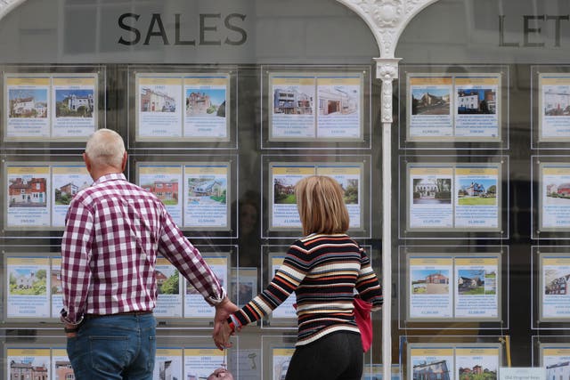 Nine in 10 people looking to buy a home believe a lack of available housing is negatively affecting their ability to make a purchase, according to Savills (Yui Mok/PA)