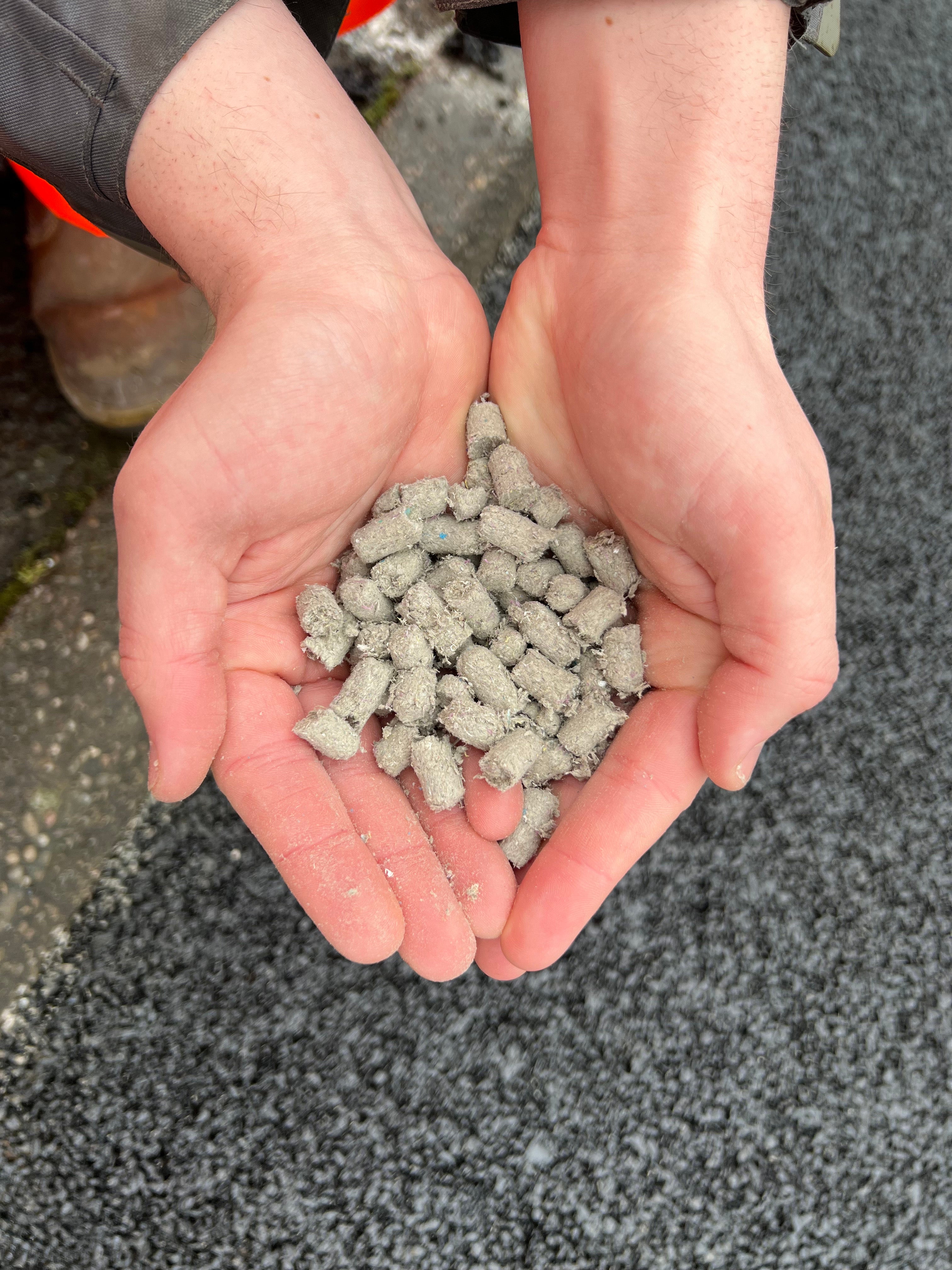 The nappy pellets being used to make Wales’ road surfaces